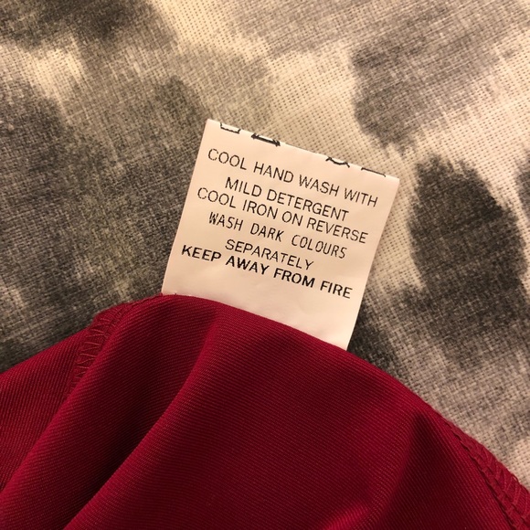 Tobi Wrap Dress in Wine - like new! - Picture 4 of 6